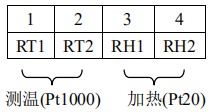 熱式高壓氣體質量流量計接線端子圖